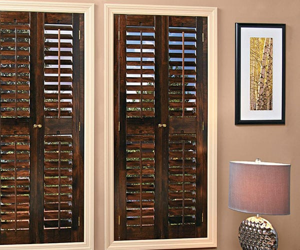 wooden shutters